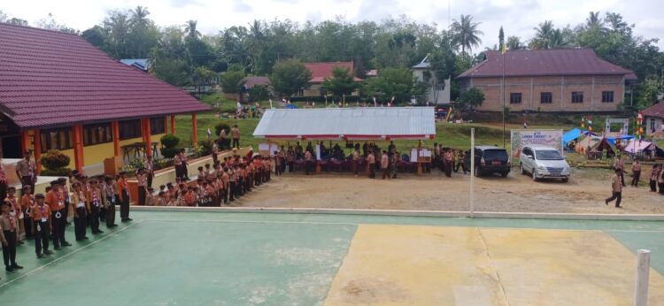 24 Regu Penggalang Bersaing di LT-II Kwarran Pendalian IV Koto