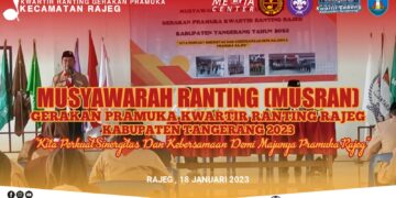 Kak Adiyat Nuryasin Buka Musyawarah Ranting Gerakan Pramuka Rajeg