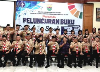 Kwarda Sumut Luncurkan Kamus Pramuka Berbahasa Inggris, Jadi Buku Saku Peserta Jambore Dunia 2023