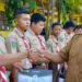 Ikut Aksi Bumbung Kemanusiaan, Pramuka SMKN 1 Rengat Barat Terima Penghargaan