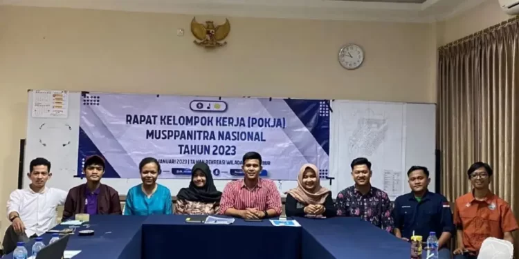 Foto : Rapat Pokja Musppanitra Nasional Tahun 2023