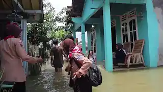 Video – Konsisten Juma’at Berkah, Pramuli Kwarcab Pati Sasar Korban Banjir