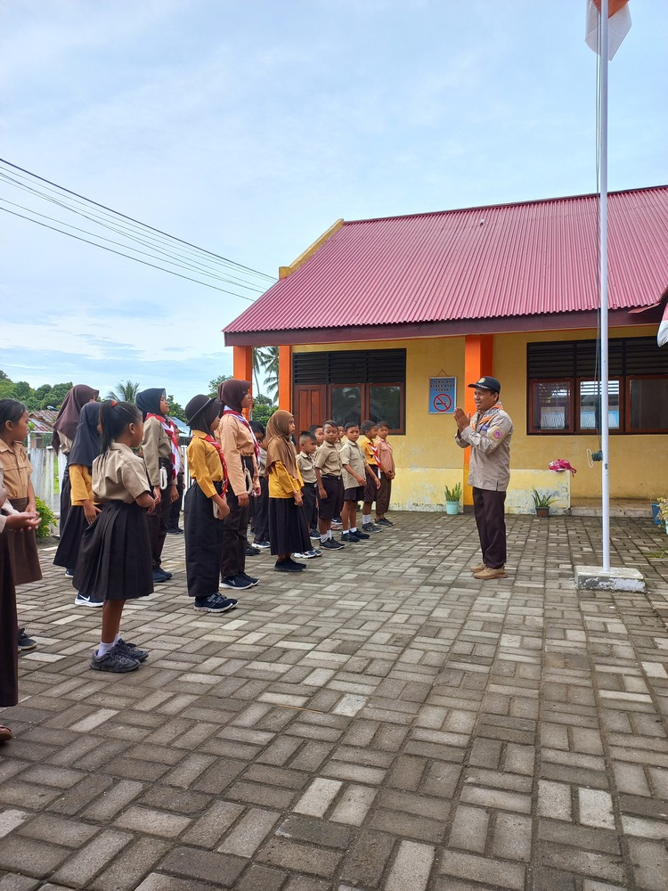 Gudep SDN 1 Togid Kabupaten Bolaang Mongondow Timur Gelar Latihan Perdana