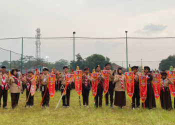 Juarai LT-II, Regu Penggalang SMPN 1 Rajapolah Siap Melaju ke LT-III Kwarcab Tasikmalaya
