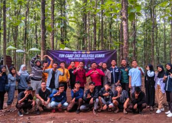 Perkuat Silaturahmi, DKR se-Wilayah Utara Majalengka Adakan Fun Camp