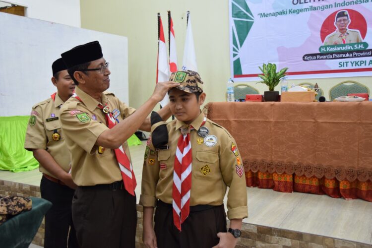 Ka Kwarda Riau Lepas 480 Peserta Kemnas V Sako Pramuka SIT