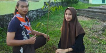 Pramuka Peduli Kwarcab Bolaang Mongondow Timur Kwarda Sulawesi Utara Selenggarakan Aksi Tanam Pohon