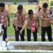 Peringati Hari Bapak Pandu Sedunia, Kwarcab Sibolga Laksanakan Upacara Ziarah dan Tabur Bunga Di Makam Pahlawan