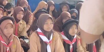 Latihan Rutin di Pangkalan SMPN 2 Kembang Janggut Kembali Diaktifkan