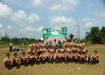Sako Madapes Kementerian Agama Menggelar Galang Ceria Camp sekaligus Pelantikan Pengurus Tingkat Cabang