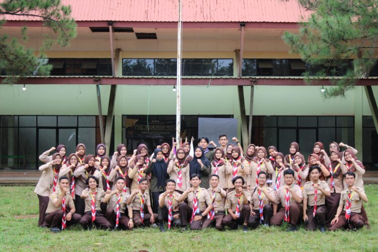 Terima Anggota Baru, UKM Pramuka IPB University Lakukan Penerimaan Warga Racana 49