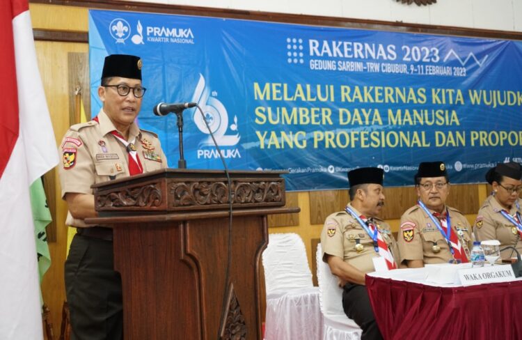 Tutup Rakernas, Kakwarnas Sebut Utamakan Persatuan dan Kesatuan Dalam Menjaga Marwah Organisasi