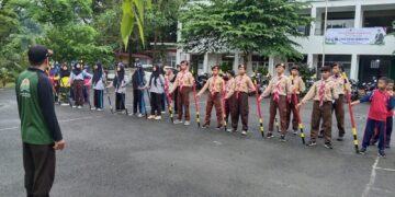 Kwarran Nanggung Adakan TC Jelang Pelaksanaan LT-III Kwarcab Kabupaten Bogor