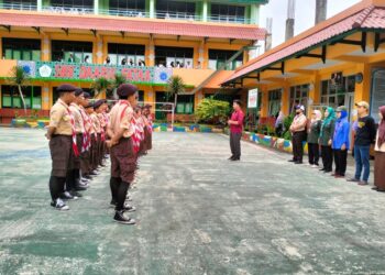 Jelang LT-III, Kwartir Ranting Bojonggede Adakan Pelepasan Kontingen