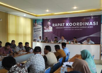 Kwarda Aceh Gelar Rakor Dengan Kwarcab se-Aceh
