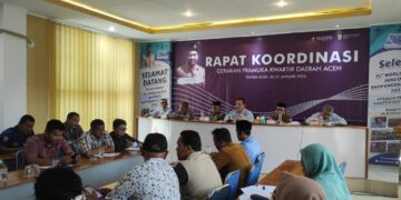 Kwarda Aceh Gelar Rakor Dengan Kwarcab se-Aceh