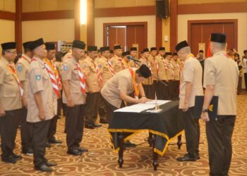 Ketua Mabida  dan Pengurus Kwarda Kepri Resmi Dilantik