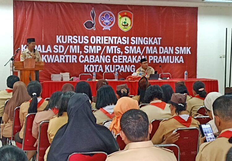 Kadisdikbud Kota Kupang: Dana BOS Sekolah Wajib Dianggarkan Untuk Kegiatan Kepramukaan