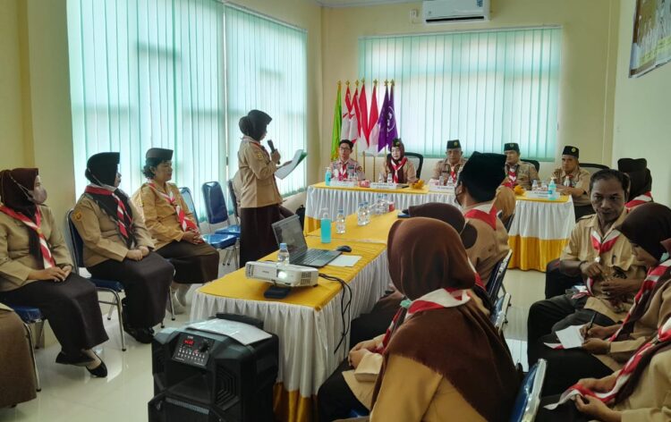 Saka Bakti Husada Kwarcab Musi Banyuasin Gelar Kursus Orientasi Bagi Instruktur SBH