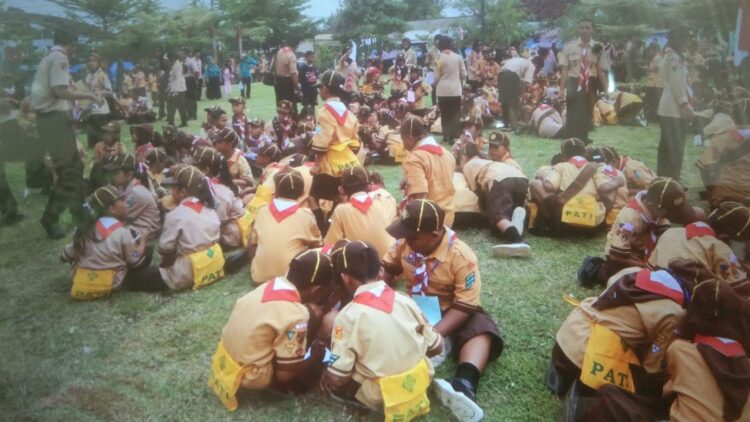 Kwarran Jakenan Latih Kemandirian Siswa Lewat Pesta Siaga