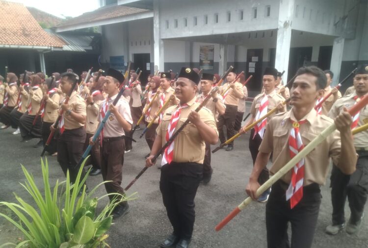 Kwarran Cilongok Selenggarakan Pelatihan “Scouting Skill” Bagi Pembina Pramuka