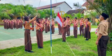 Pramuka Penggalang se-Ranting Banyuwangi, Berlatih Menjadi Penunjuk Jalan
