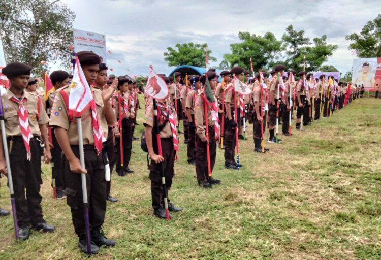 Kwartir Cabang Bone Laksanakan Lomba Tingkat (LT-III)