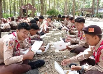 Pemantapan Dewan Penggalang Gudep Pangkalan MTs Nuril Huda Tarub Tawangharjo