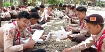 Pemantapan Dewan Penggalang Gudep Pangkalan MTs Nuril Huda Tarub Tawangharjo