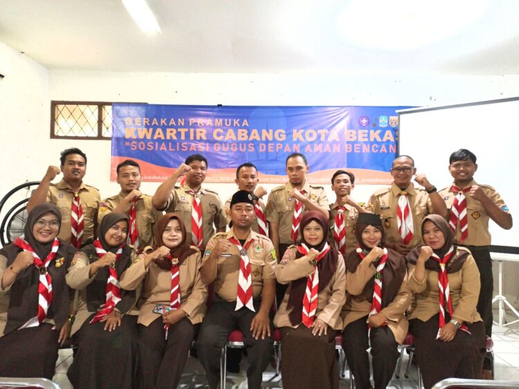 Kwarcab Kota Bekasi Gelar Sosialisasi Gudep Aman Bencana Guna Meningkatkan Kesiapsiagaan