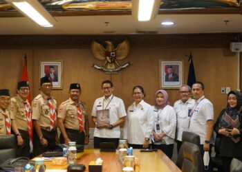 Menparekraf Siap Berkolaborasi Dukung Kegiatan Pramuka Tahun 2023