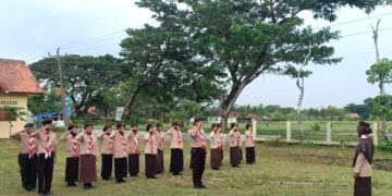 Saka SBH Pangkalan Puskesmas Gabus 1 Gelar Penerimaan Tamu Saka 2023