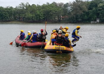 Kegiatan Permainan Air Sangat Menyenangkan Bagi Peserta Kemnas V