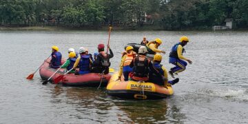 Kegiatan Permainan Air Sangat Menyenangkan Bagi Peserta Kemnas V