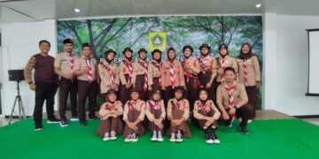 Kwarran Bojonggede Adakan Tapakan Pramuka Garuda Tahap 1 Tingkat Kwarran