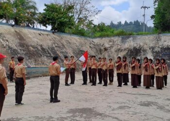 Saka Kalpataru Kwarcab Kota Sawahlunto Lantik Anggota Baru