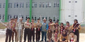 Pramuka Sambas Berpartisipasi Menerima Gambar SSTV 8F166LBP Baden Powell 2023