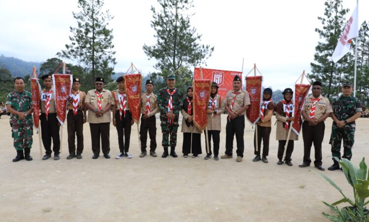 Regu Putra dan Putri Gudep Pangkalan MTs Swasta Nurul Iman Regu Berprestasi Tinggi Pada LT-III