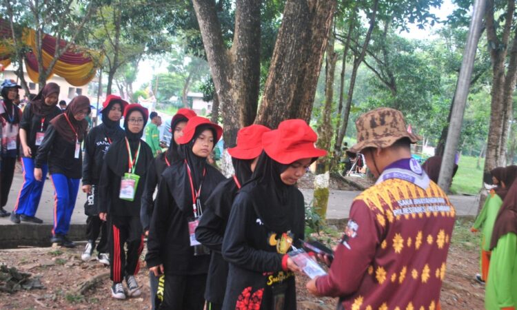 LT-III Kwarcab Kota Palembang Tahun 2023 Terapkan QR Code untuk Aktivitas di Perkemahan