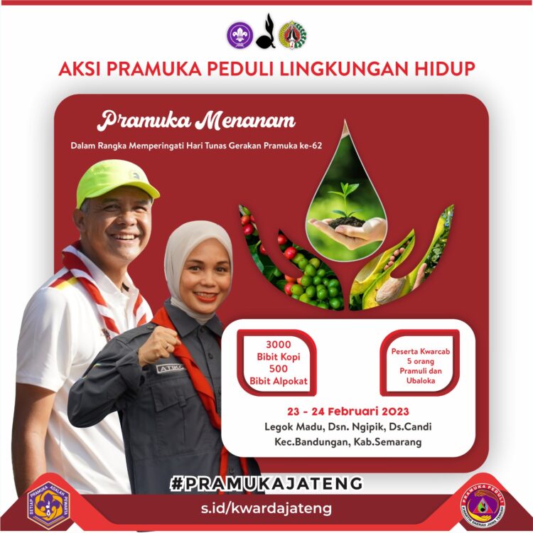 Pramuka Menanam – Aksi Pramuka Peduli Lingkungan Hidup