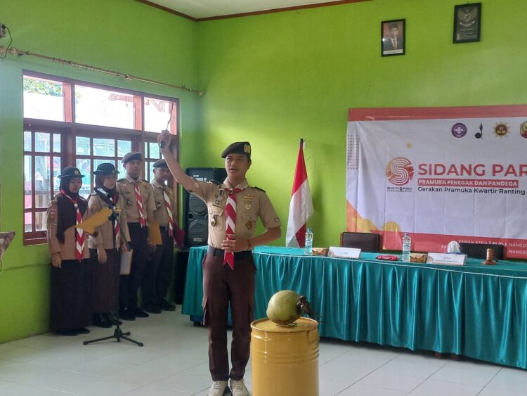 DKR Nanggung Gelar Sidang Paripurna Ranting Tahun 2023