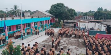 275 Pramuka SDN Nyalindung Ikuti Perjusa