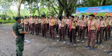 Gudep Pangkalan SMPN 2 Karangrayung Selenggarakan Uji Kenaikan Tingkat