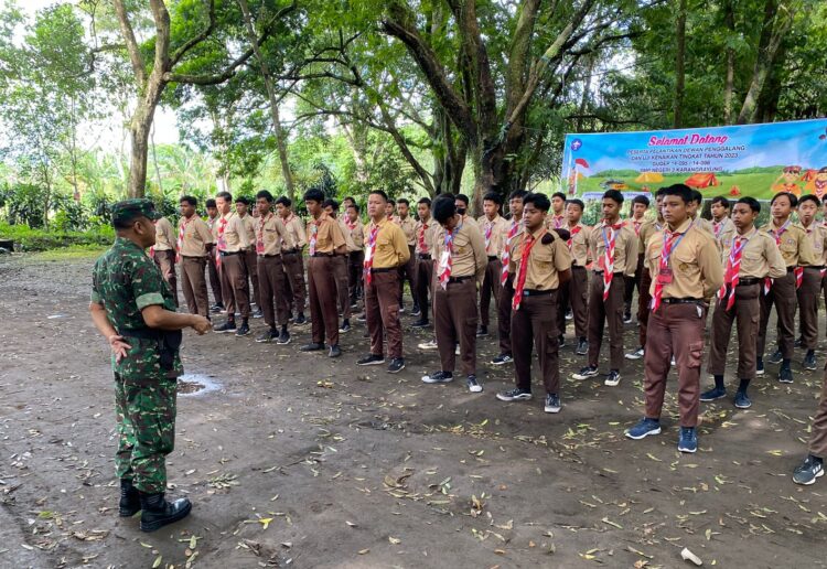 Gudep Pangkalan SMPN 2 Karangrayung Selenggarakan Uji Kenaikan Tingkat