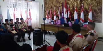 Kelas Kreatif Pramuka Jilid III Kwarda Riau, Belajar Langsung Tulis Berita