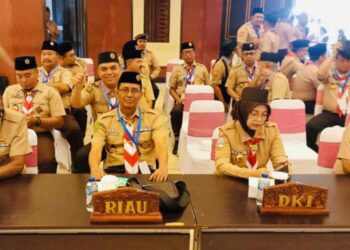 Pimpinan Kwarda Riau Ikuti Rakernas Gerakan Pramuka