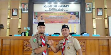 Redi Prasetio Terpilih Secara Aklamasi Sebagai Ketua Kwarran Sungai Lala