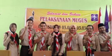 Gudep 03.033 – 03.034 SMPN Minas Selenggarakan Mugus Tahun 2023