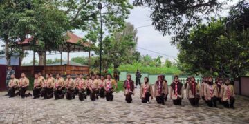 39 Anggota Saka Wira Kartika Kodim 0313/KPR Dikukuhkan, Dandim: Adik-adik Harus Punya Banyak Karya bukan Gaya