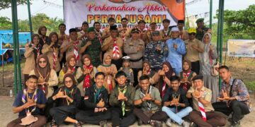 Kwarran Gerakan Pramuka Pasir Limau Kapas Gelar Perjusami Akbar